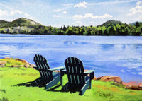 Mirror Lake Lake Placid New York - Puzzle