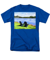 Mirror Lake Lake Placid New York - Men's T-Shirt  (Regular Fit)