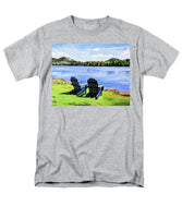 Mirror Lake Lake Placid New York - Men's T-Shirt  (Regular Fit)