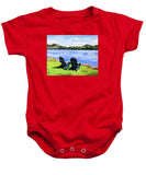 Mirror Lake Lake Placid New York - Baby Onesie