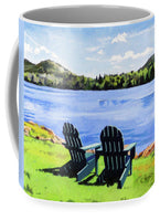 Mirror Lake Lake Placid New York - Mug