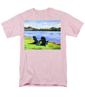 Mirror Lake Lake Placid New York - Men's T-Shirt  (Regular Fit)