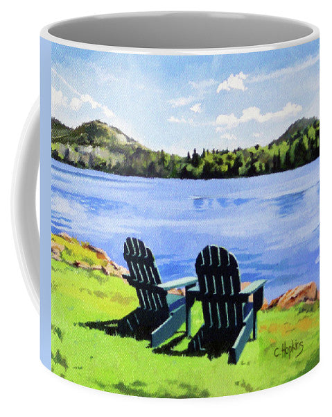 Mirror Lake Lake Placid New York - Mug