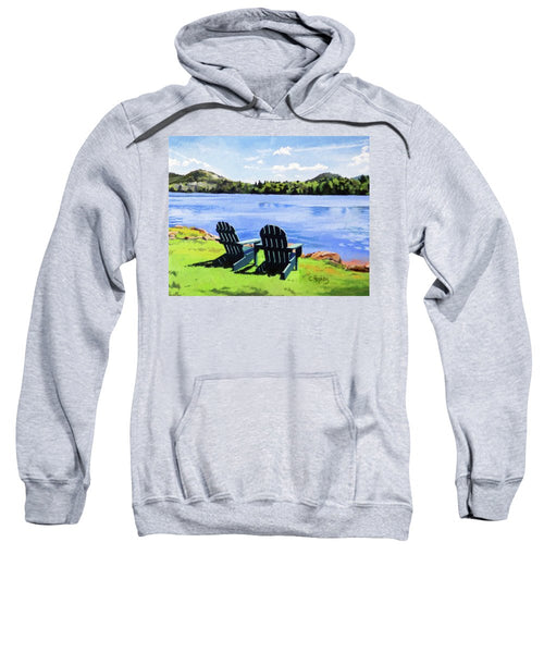 Mirror Lake Lake Placid New York - Sweatshirt