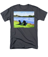Mirror Lake Lake Placid New York - Men's T-Shirt  (Regular Fit)