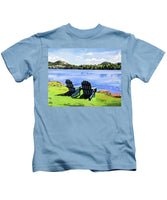 Mirror Lake Lake Placid New York - Kids T-Shirt