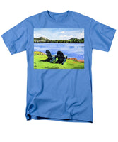 Mirror Lake Lake Placid New York - Men's T-Shirt  (Regular Fit)