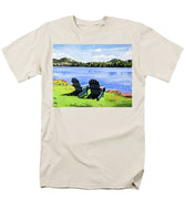 Mirror Lake Lake Placid New York - Men's T-Shirt  (Regular Fit)