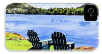 Mirror Lake Lake Placid New York - Phone Case