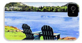 Mirror Lake Lake Placid New York - Phone Case
