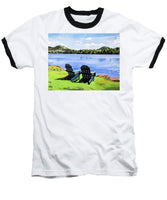 Mirror Lake Lake Placid New York - Baseball T-Shirt