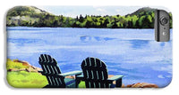 Mirror Lake Lake Placid New York - Phone Case