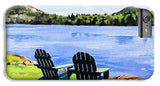 Mirror Lake Lake Placid New York - Phone Case