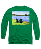 Mirror Lake Lake Placid New York - Long Sleeve T-Shirt