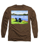 Mirror Lake Lake Placid New York - Long Sleeve T-Shirt