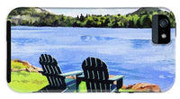 Mirror Lake Lake Placid New York - Phone Case