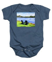 Mirror Lake Lake Placid New York - Baby Onesie