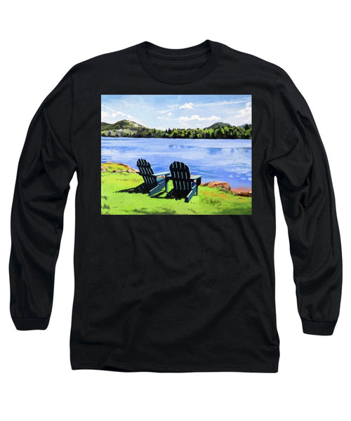 Mirror Lake Lake Placid New York - Long Sleeve T-Shirt