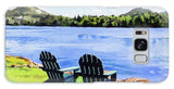 Mirror Lake Lake Placid New York - Phone Case