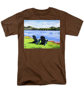 Mirror Lake Lake Placid New York - Men's T-Shirt  (Regular Fit)
