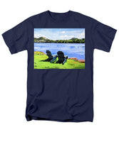 Mirror Lake Lake Placid New York - Men's T-Shirt  (Regular Fit)