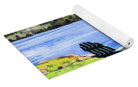 Mirror Lake Lake Placid New York - Yoga Mat