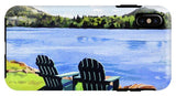 Mirror Lake Lake Placid New York - Phone Case
