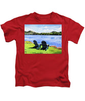 Mirror Lake Lake Placid New York - Kids T-Shirt