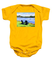 Mirror Lake Lake Placid New York - Baby Onesie