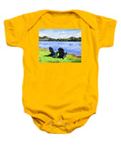 Mirror Lake Lake Placid New York - Baby Onesie