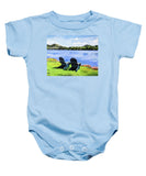 Mirror Lake Lake Placid New York - Baby Onesie