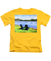 Mirror Lake Lake Placid New York - Kids T-Shirt