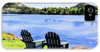 Mirror Lake Lake Placid New York - Phone Case