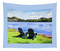 Mirror Lake Lake Placid New York - Tapestry