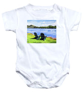 Mirror Lake Lake Placid New York - Baby Onesie