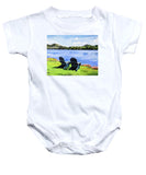 Mirror Lake Lake Placid New York - Baby Onesie