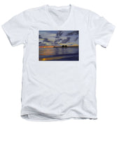 Naples Pier Naples Florida - Men's V-Neck T-Shirt