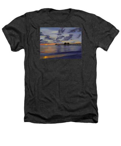 Naples Pier Naples Florida - Heathers T-Shirt