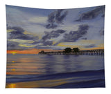 Naples Pier Naples Florida - Tapestry