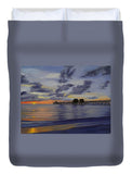 Naples Pier Naples Florida - Duvet Cover