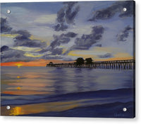 Naples Pier Naples Florida - Acrylic Print