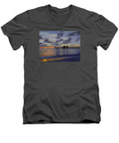 Naples Pier Naples Florida - Men's V-Neck T-Shirt
