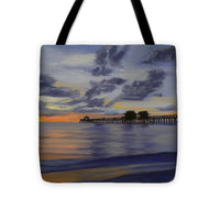 Naples Pier Naples Florida - Tote Bag