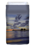 Naples Pier Naples Florida - Duvet Cover