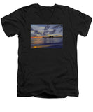 Naples Pier Naples Florida - Men's V-Neck T-Shirt