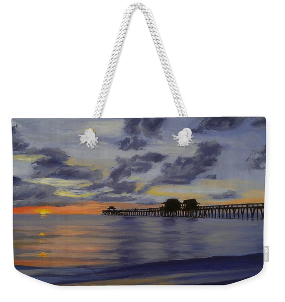 Naples Pier Naples Florida - Weekender Tote Bag