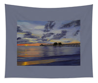 Naples Pier Naples Florida - Tapestry