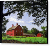 Nathan Hale Homestead Coventry Connecticut - Canvas Print