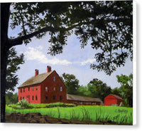 Nathan Hale Homestead Coventry Connecticut - Canvas Print