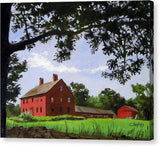 Nathan Hale Homestead Coventry Connecticut - Canvas Print